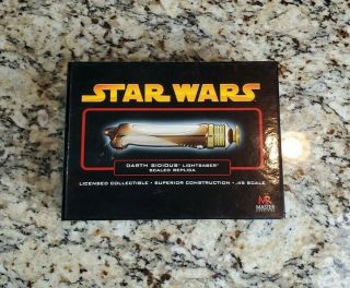 Darth Sidious Lightsaber.  45 Scale Star Wars Master Replicas Sw - 315