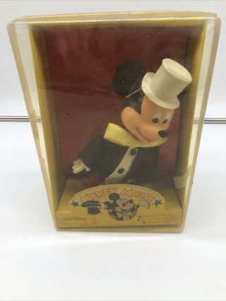 Vintage Walt Disney Productions Mickey Mouse Toy Cowboy Doll Durham Industries