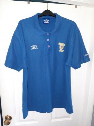 Vintage Umbro Scotland SFA Polo Shirt Size XL World Cup 1990 2
