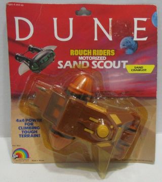 1984 Ljn Dune Rough Riders Motorized Sand Scout Sand Crawler In Package