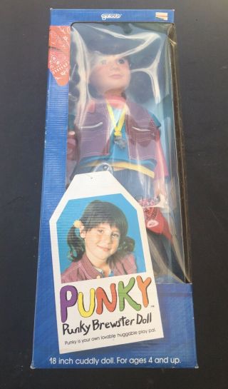 Vintage 1984 Punky Brewster Doll Galoob 18 Inches Never Played With