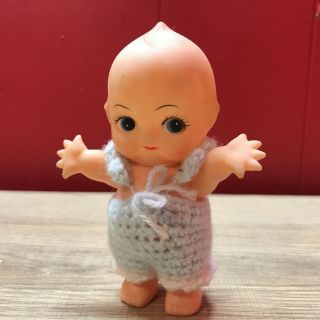 Kewpie Doll Cupie Baby Vintage Toy Soft Plastic Rubber