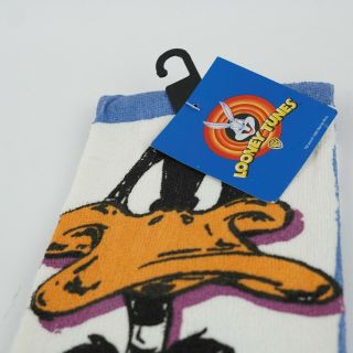 Vintage Warner Bros Looney Tunes Daffy Duck Cotton Tea Towel 2