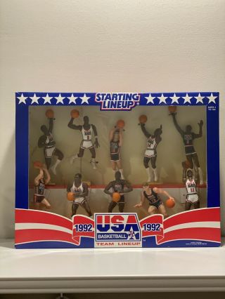 Kenner Starting Lineup 1992 Usa Olympic Basketball Dream Team Box Set Near
