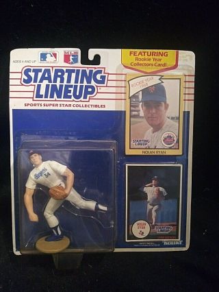 Kenner Starting Lineup Nolan Ryan 1990 With Collector 