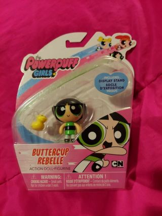 Powerpuff Girls Buttercup Rebelle Doll Cartoon Network Spin Master