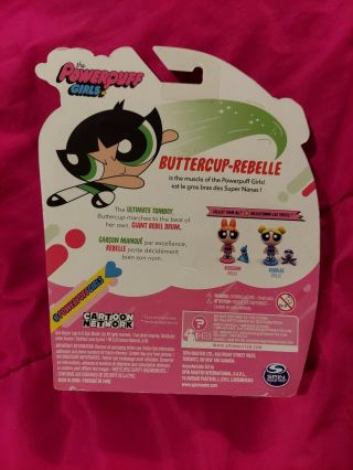 Powerpuff Girls Buttercup Rebelle Doll Cartoon Network Spin Master 2