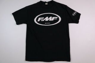 Fmf Vintage Logo T - Shirt 100 Cotton Black Men 