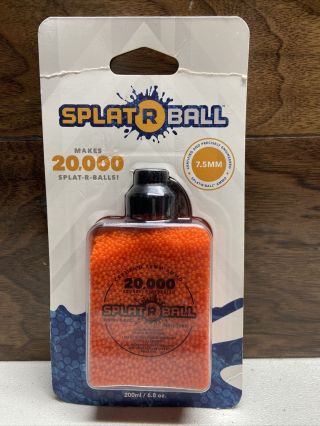 Splat R Ball Water Bead Blaster 20k Refill Pack Ammo Splatrball Splatter Ball