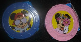 Rare Mickey And Minnie Mouse Disney Wonder Mates Mickey And Friends Coins -