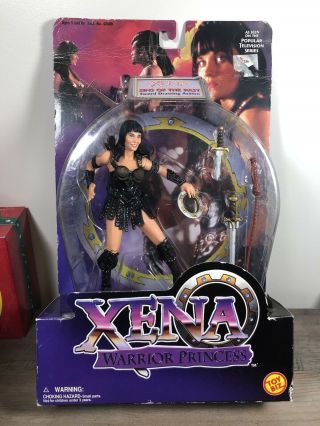 Xena Warrior Princess Action Figure Sins Of The Past Sword Toy Biz 1998