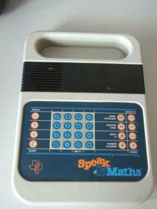Speak & Maths Vintage 1980 - - Education