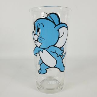 Jerry Mouse Tom Pepsi Promo Collector Glass 1975 Mgm Vintage