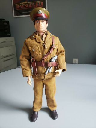 Vintage Action Man British Army Officer 34137 Made In England By Palitoy 1972