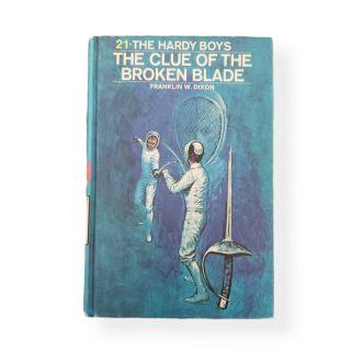 Matte Hardy Boys 21 The Clue Of The Broken Blade Vintage Ya Fiction Book