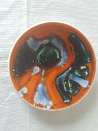 Stunning Vintage Poole Pottery Delphis No.  49 Signed Anne Godfrey 1965 - 1970