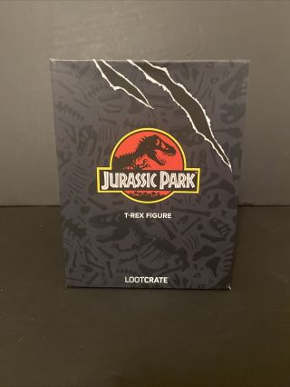 2019 Jurassic Park Jurassic World Lootcrate Exclusive T - Rex Figure Jp Jw Statue