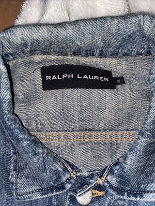 Vintage Men’s XL Ralph Lauren Jean Jacket 2