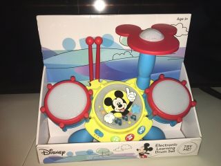 Disney Junior Mickey Mouse Clubhouse Electronic Learning Drum Set
