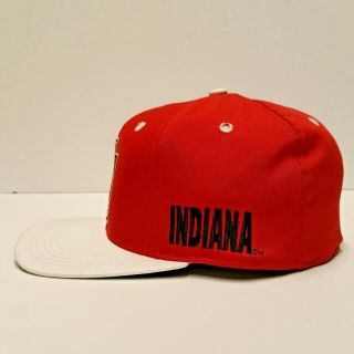 Vintage THE GAME Indiana University IU Hoosiers Cap Hat Size 6 7/8,  2 pins EUC 2