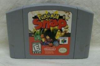 Vintage " Pokemon Snap " Nintendo 64 Game Cartridge 1997