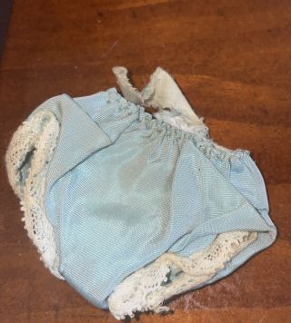 Vintage Madame Alexander - Kins Blue Panties - Tagged