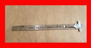Vintage Build For A Metric Future With Snap On Tools Adv Pocket Rule Depth Gauge