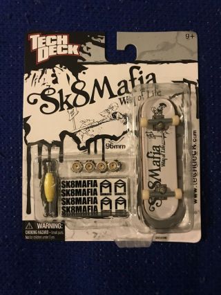 Tech Deck Vintage Hard To Find “sk8 Mafia” Shell Silverstein 96mm Fingerboard