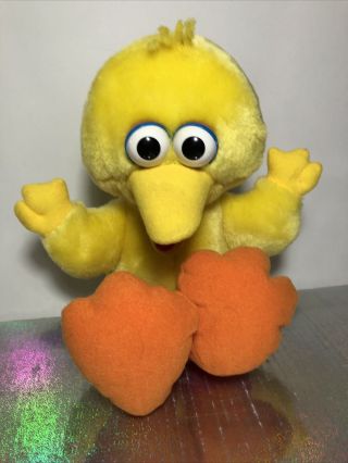 1996 Tyco Tickle Me Big Bird Plush Sesame Street Talking Shaking Stuffed Toy 11 "