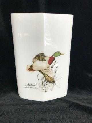 Vtg Otagiri Vase,  Mallard Duck Vase,  Gibson Greeting Made in Japan 2
