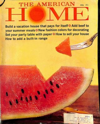 Better Homes And Gardens,  July 1961