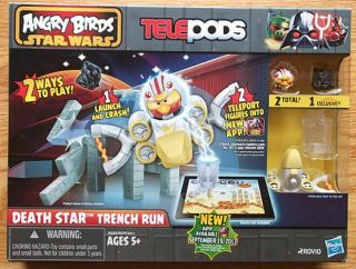 Death Star Trench Run,  Hasbro,  Telepods,  Angry Birds Star Wars,