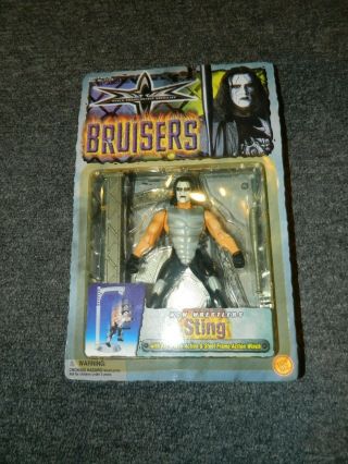 1999 Toybiz World Championship Wrestling Wcw Bruisers Sting Figure