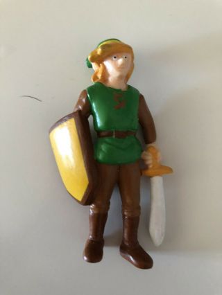 Legend Of Zelda Link Figure Pvc 1988 Nintendo