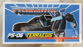 Mastermind Creations Mmc Ps - 06 Terraegis Transformers Masterpiece Trailbreaker