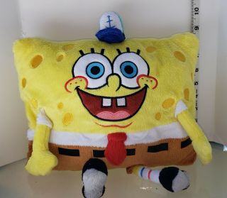 2011 Spongebob Squarepants Pillow Pet Pee - Wees Soft Plush Stuffed