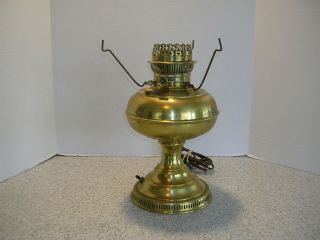 Antique Rayo 1895 Kerosene/oil Lamp Converted To Electricity