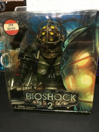 Neca Bioshock 2 Sneak Preview Big Daddy 7” Action Figure