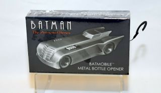 Diamond Select Batman The Animated Series Batmobile Metal Bottle Opener