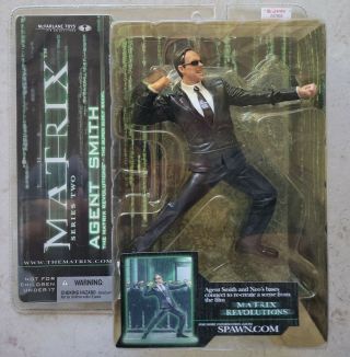 Agent Smith Mcfarlane Toys The Matrix Series 2 Revolutions Figure 2003 A14
