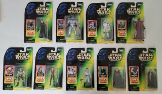 Star Wars Power Of The Force Expanded Universe 3 - D Playscene Complete Set Of 9