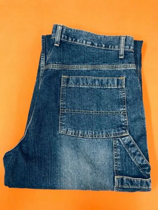 Arizona Vintage Blue Carpenter Jeans Size 38 X 32