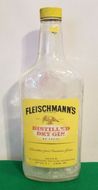 Empty Vintage Fleischmann 