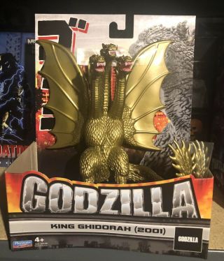 Godzilla Gold King Ghidorah Playmates