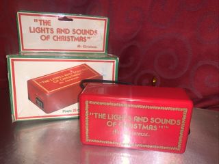 Vintage 1981 The Lights And Sounds Of Christmas 21 Songs Mr.  Christmas