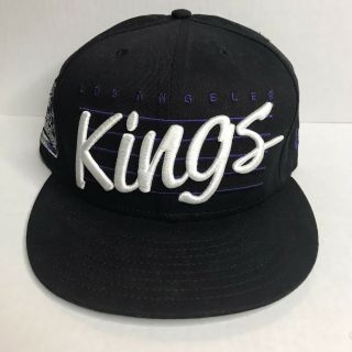 Los Angeles La Kings Nhl Snapback Hat Cap Flat Bill Era Vintage Hockey