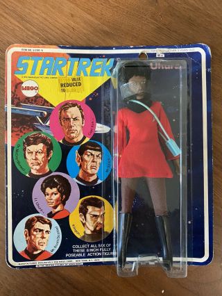 1970’s Star Trek Lt.  Uhura Mego 8” Action Figure Mego Corp Scarce Doll