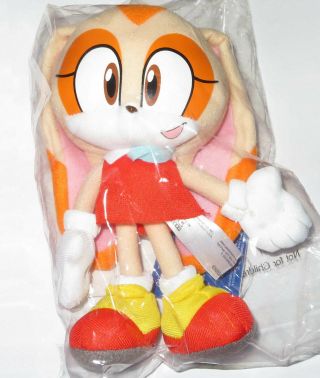 8 " Licensed Ge Cream The Rabbit Plush Soft Toy Sonic The Hedgehog