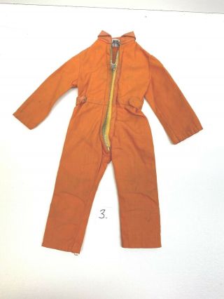 Vintage Gi Joe Adventure Team - Orange Jump Suit - (3)