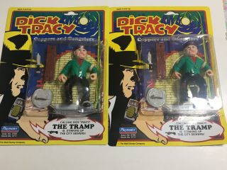 1990 Dick Tracy Playmates 2 Steve The Tramp Action Figures